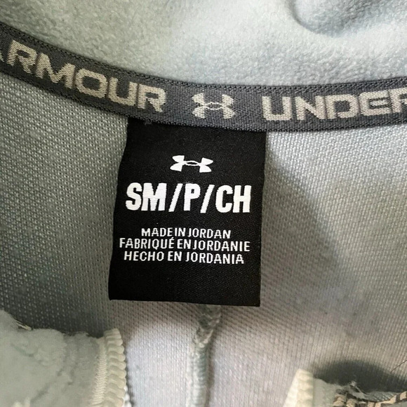 Under Armour Women's Polartec Maxx Full Zip Long Sleeve Top  Womens Small Blue - Picture 3 of 8